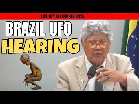 Brazil UFO Hearing 2025 - Chamber of Deputies (English translation)