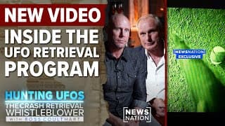 Whistleblower Reveals UAP Retrieval Program; Object Caught on Video (NewsNation)