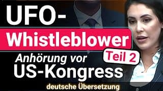 UFO-Vertuschung und außerirdisches Material: US-Regierung nimmt Thema ernst
