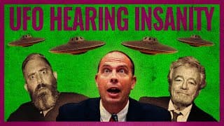 UFO Hearing Insanity — Jeremy Corbell & George Knapp Influencing Congress on UFOs