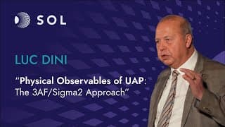 Pierre Bescond: UAP Observables – Performance, Morphology, and Energy Signatures