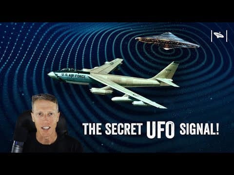 Secret UFO Signal Detected! The RB-47 UFO