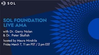 Sol Foundation Q&A with Garry Nolan and Peter Skafish
