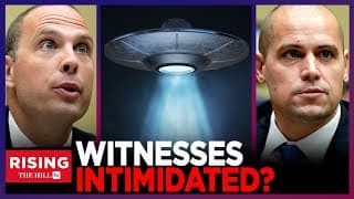 Witnesses DROPPED OUT Of UFO Hearings After INTIMIDATION From Defense Dept