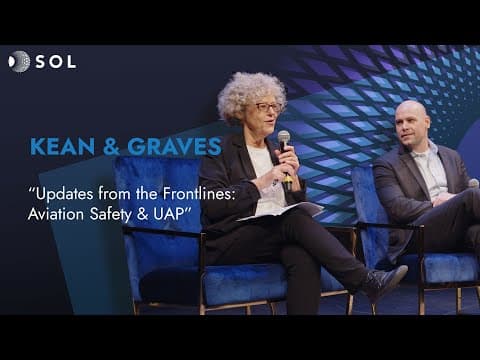 Ryan Graves and Leslie Kean: Aviation Safety and UAP (Sol 2024)