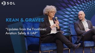 Ryan Graves and Leslie Kean: Aviation Safety and UAP (Sol 2024)