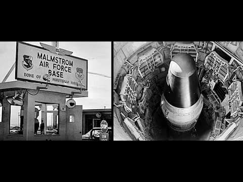 Nuclear missiles disabled after UFO encounter at Malmstrom Air Force Base, Montana, March 16, 1967