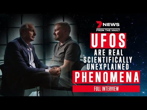 Professor Garry Nolan and Ross Coulthart: Full Interview — UFO UAP News (7 News Spotlight)