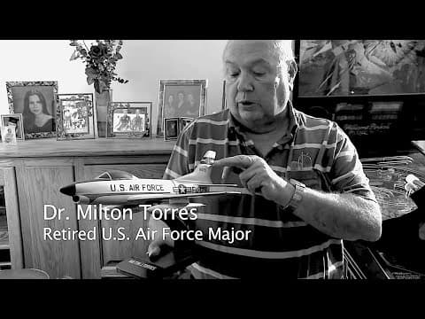 USAF pilot Milton Torres was ordered to shoot down a UFO 'the size of an aircraft carrier', 1957