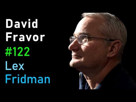 David Fravor: UFOs, Aliens, Fighter Jets, and Aerospace Engineering (Lex Fridman Podcast #122)