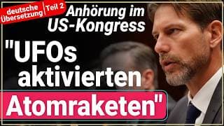 US-Kongress befragt INSIDER: UFOs manipulierten Atomanlagen