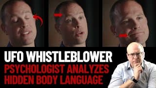 Psychologist Analyzes the UFO Whistleblower's Body Language (Dr. G Explains)