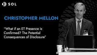 Christopher Mellon: Potential Consequences of Disclosure (Sol Foundation 2023)
