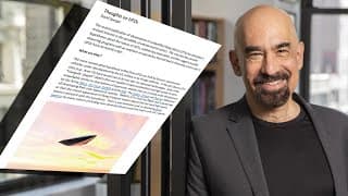 Dr. David Spergel and his UFO paper written prior to becoming NASA's UAP Study Chairperson